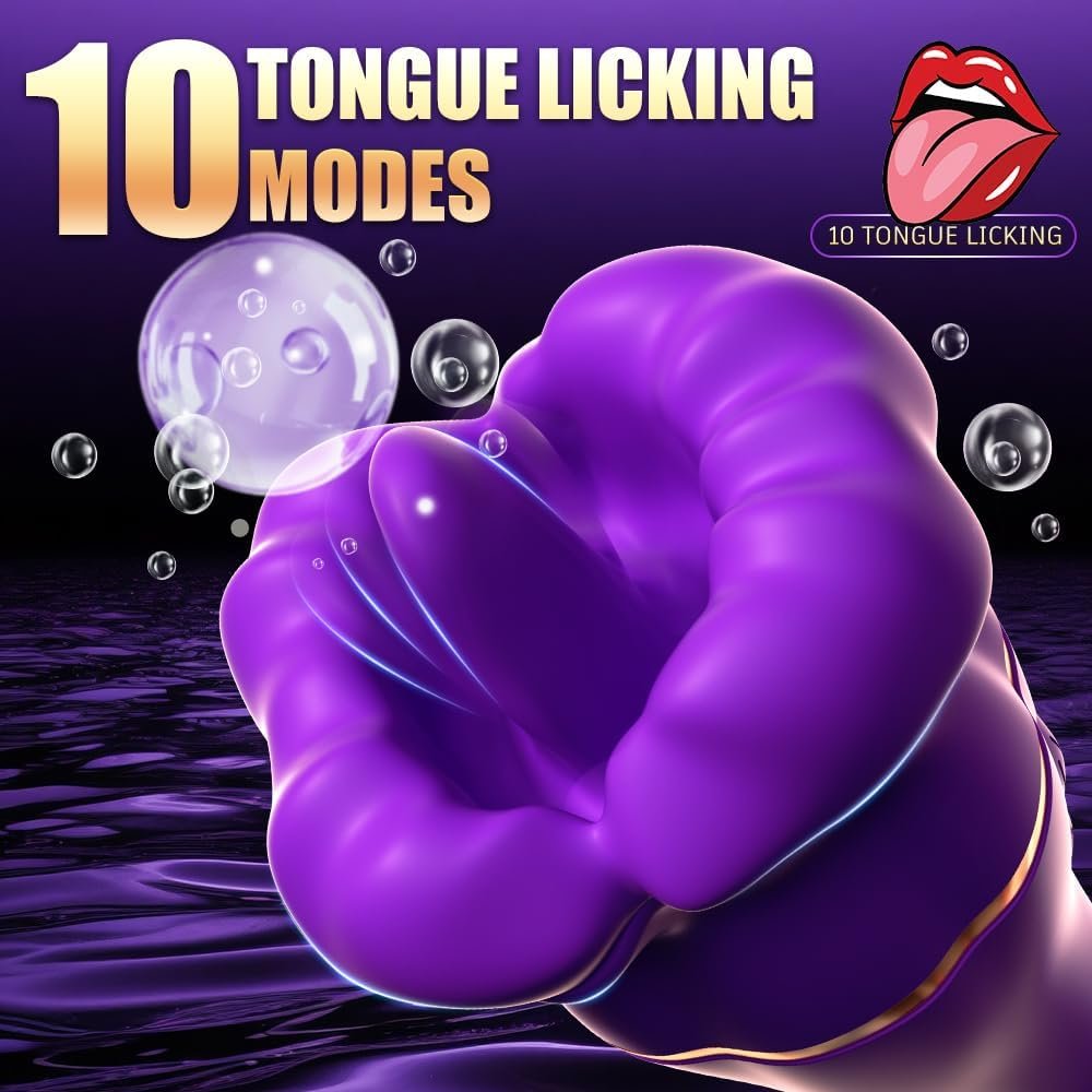 New Exquisite Tongue Toy, Adult Toy, 10 Powerful Modes, Realistic Silicone, Waterproof, Soft Sensory Toy, Play Fun Games, Everyday Essential - Image 2