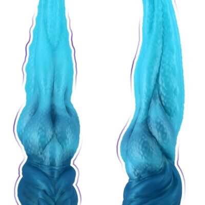 Horse Dildo 13.4'' Super Long Monster Dildo Sex Toy with Knot and Suction Cup, Giant Fantasy Silicone Dragon Dildos Anal Plug Sex Toys for Women and Men